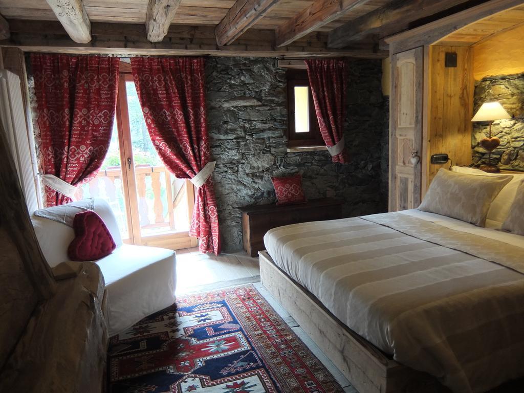 La Luge D'Antan Maison D'Hotes & Spa Brusson Eksteriør bilde